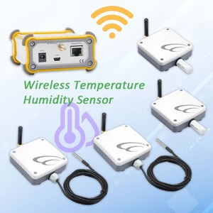 1200m 4 Sets <b>Wireless</b> <b>Temperature</b> and humidity <b>Sensor</b> Sensing For Reliable Data In Outdoor and Industrial Use - Product Image 1