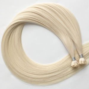 Лучшие продажи 2025: Китайские натуральные волосы K-Tips для наращивания, микроплоские кончики, с двойным слоем, на клипсах, тип K-Tip - Product Image 3