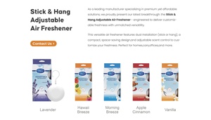 Désodorisant en gel parfumé multi-usages Vanille 60g pour <span class=keywords><strong>voiture</strong></span> et maison, anti-odeurs, à suspendre, pour armoire et intérieur - Product Image 3