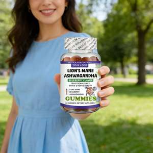 Gummies Cérébrales à la Crinière <span class=keywords><strong>de</strong></span> Lion Marque Blanche : Soutien Mémoire, <span class=keywords><strong>Attention</strong></span> & Énergie – Formule Stable, Personnalisation Possible, Fabricant - Product Image 1