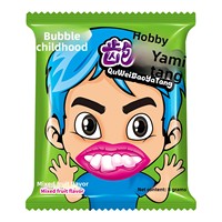 Bonbons fantaisie en gros d'usine, bonbons gélifiés amusants en forme de lèvres et de dents, saveurs de fruits assorties, friandises pour fêtes d'enfants