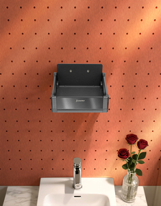 Organizador <span class=keywords><strong>de</strong></span> Cajas Cuadradas, Panel Perforado para Montar en la Pared, Contenedor <span class=keywords><strong>de</strong></span> Accesorios, Unidad <span class=keywords><strong>de</strong></span> <span class=keywords><strong>Almacenamiento</strong></span> Compacta para Cocina, Baño y Hogar - Product Image 4