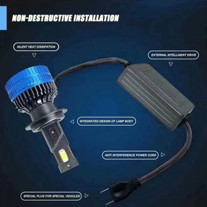 A80 Super Bright 13000lm 120W Systèmes d'éclairage automobile H1 H4 H7 H11 9005 Led Ampoules de phares de voiture H13 9004 HB4 Kit de phares à LED - Product Image 6