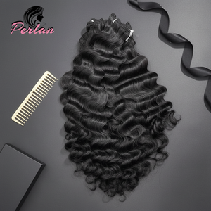 Extensioni di Capelli Umani Vergini Indiani Grezzi Non Trattati Colore Naturale - Product Image 5