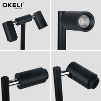 Mini Foco Personalizado de 1-3W, Luz de Enfoque Pequeña para Vitrinas y Joyeros
