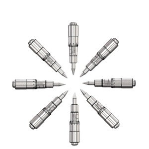 Outside <b>Micrometer</b> 0-13mm 304 Stainless Steel Precision Adjusting Nut Brake Round Head - Product Image 3