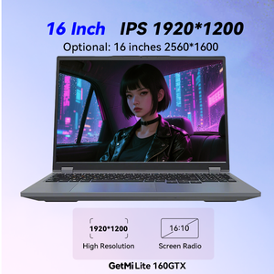 GetMi Lite 160GTXラップトップコアI7コンピュータGTX1050ノートパソコンノートブックComputadora Portatil 15.6インチゲーミングノートパソコン - Product Image 4