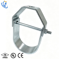 Support de suspension UTT30 en acier au carbone, toutes tailles DN15-DN300, pour l'installation de conduites de protection incendie et de systèmes MEP