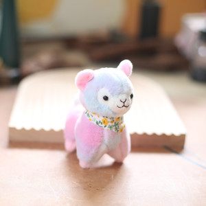 12cm Animaux En Peluche Alpaga Porte-clés Mignon Animaux En Peluche Jouets Porte-clés Kawaii <span class=keywords><strong>Lama</strong></span> En Peluche Porte-clés Agneau Porte-clés Griffe Machine - Product Image 4