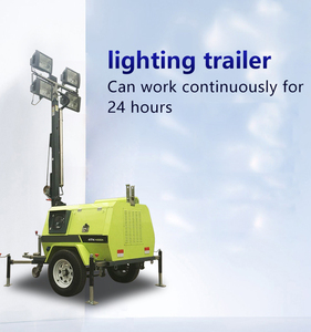 Sdbm dẫn ánh sáng tháp 7M 9m cao mast Telescopic mast động cơ diesel robuster chiếu sáng - Product Image 6