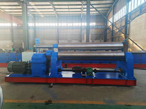 Machine à rouler les plaques <span class=keywords><strong>hydraulique</strong></span> à 3 rouleaux robuste et abordable, personnalisable, symétrique - Product Image 3