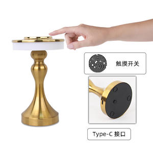 Lampe de Table en métal Portable à batterie variable pour <span class=keywords><strong>Restaurant</strong></span>, Bar, café, Patio, fête - Product Image 6