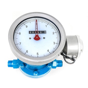 מד זרימה גלגל גלגל טווח זרימה: 300-4000 ליטר/שעה פלט דופק 100 דופק/ל' חומר 316 נירוסטה קלט 24VDC - Product Image 6