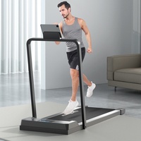 Nouveau modèle de tapis roulant électrique pliable pour usage domestique, ultra-silencieux avec moteur de 2,0 CV, réglage de la vitesse, design compact, moniteur de fréquence cardiaque