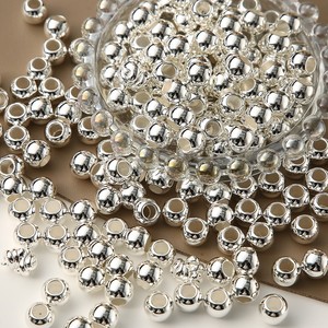 12mm 18K Or Rempli Cuivre DIY Bijoux Perles Imitation Perle Métal Perles pour <span class=keywords><strong>Tresse</strong></span> Cheveux Accessoires et Outils D'extension De Cheveux - Product Image 3