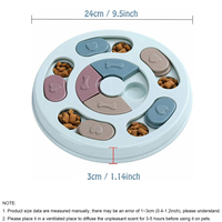 Jouets de puzzle pour chiens, jeux interactifs, jouets pour chiens avec distributeur de friandises