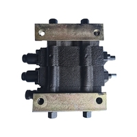 Pièces de chariot élévateur 2 bobines soupape de commande hydraulique pour Dalian CPCD50/CPCD60/CPCD70