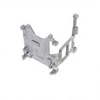 Pièce usinée CNC sur mesure, composant de fraisage de précision, support métallique en alliage d'aluminium pour équipement industriel