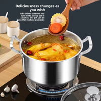 Ensemble de marmites en acier inoxydable 316, plusieurs tailles, grande capacité, vente en gros pour la maison, la cuisine, les restaurants, ustensiles de cuisine OEM ODM