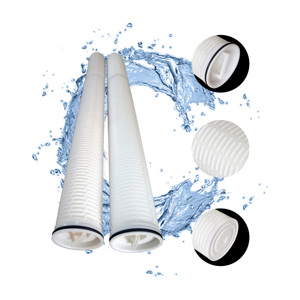 Cartouche filtrante plissée à haut débit pour eau, 0,1 micron, PP - Product Image 1