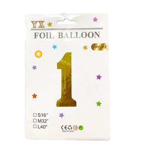 Di buona Qualità Lettera Numero Foil Balloon 32 Pollici Globos Numero Palloncini Lamina di Elio Per Palloncini Buon Compleanno - Product Image 1