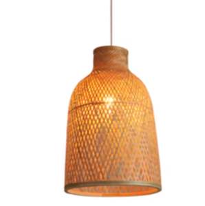 Produits à la mode 2023 lumières en bambou faites à la main cuisine rotin bambou suspension lampe - Product Image 6