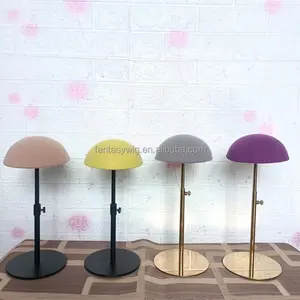 Custom Bald Mannequin Head Wig Jewellery Stand Velvet Head Mannequin for Hairdressers Storage