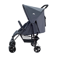 Poussette bébé légère pliable, poussette de voyage portable, landau bébé pouvant s'asseoir et se coucher, poussette compacte pour avion