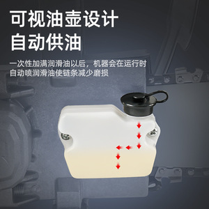 Motosierra eléctrica de 11.5 pulgadas con cable, herramienta eléctrica para cortar madera, uso en bricolaje - Product Image 5