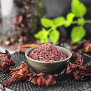 Poudre d'Hibiscus 100% Naturelle la Plus Vendue pour Compléments Alimentaires, Soins Capillaires, Soins de la Peau et Remèdes Ayurvédiques Disponible à la Vente - Product Image 2