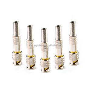 Conector sin soldadura <span class=keywords><strong>BNC</strong></span> Q9, Conector de osciloscopio de vídeo, 75-5 Ohm, Cable de monitoreo - Product Image 1