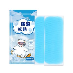 Grosir efektif Bayi & anak-anak menyegarkan demam Gel pendingin Patch pereda sakit kepala lembaran es panas & dingin paket - Product Image 6