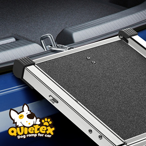 Ramp Lipat untuk Anjing, Anti Selip, Ringan, Aluminium, untuk Mobil, SUV, Truk, Van, Bagasi, Kursi Belakang, Perjalanan - Product Image 5