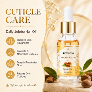Huile à cuticules au jojoba pour les ongles, soin hydratant et nourrissant pour les doigts, réparation des ongles abîmés et des cuticules sèches – Meilleure vente - Product Image 4