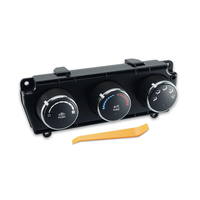 Panneau de commande de chauffage et de climatisation 55111167 pour Jeep Wrangler 2011-2014, commande manuelle de climatisation HVAC avec 3 boutons
