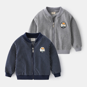 Vêtements pour enfants, garçons, manteaux en denim de coton pour hommes avec poches et boutons, provenant d'un fournisseur chinois - Product Image 6
