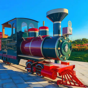 Hualong Cheap Price YUHualong Amusement Park Attractive Tourist Road Track Ride-On Train Kids 36 People 2200W Motor Popular Shop - Product Image 3