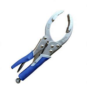 מפתח ברגים מתכוונן 10 אינץ' לסינון שמן, תעשייתי, מוגן מפני חשמל סטטי, עשוי פלדת פחמן, עם משטח שיניים משונן, אורך 200 מ\\\"מ - Product Image 6