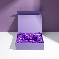 Boîte pliante magnétique de luxe, impression UV, emballage de souvenirs en gros, boîte cadeau, fermeture magnétique, personnalisation