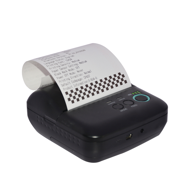 80mm BT Android Portable Thermal Receipt Printer Mobile POS Printer HCC-T9-BTF