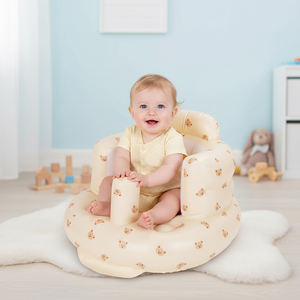 Sofá Inflable Moderno para Bebés de <span class=keywords><strong>3</strong></span> Meses en Adelante, Silla de Comedor Portátil para Exteriores - Product Image 3