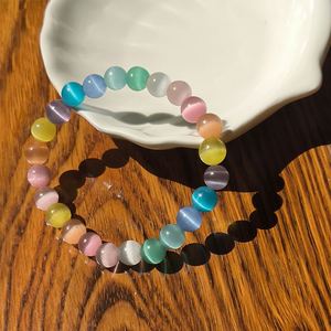 Natural Stone <b>Bracelet</b> Colorful Glass <b>Beaded</b> Negative Energy Shield Reliable Priority Shipping Option Mixed Batch Support - Product Image 4
