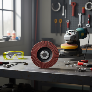 Disco Abrasivo de Cerámica Grano 36 con Enganche Rápido Hembra AB3090 para Amoladora - Product Image 3