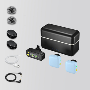 ระบบไมโครโฟนไร้สาย 5 <span class=keywords><strong>สี</strong></span> ราคาส่งจากโรงงาน ระยะส่ง 300 เมตร สำหรับ iPhone Android สมาร์ทโฟน กล้องถ่ายรูป และพีซี - Product Image 1