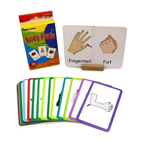 Early Education Animal Card Teaching Aids Children's Flash Cognitive Enlightenment Toys Tear Resistance Gift Baby