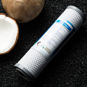 Cartouche filtrante au charbon de coque de noix de coco CTO 10 pouces à haute valeur d'iode pour purificateur d'eau, idéale pour la cuisine - Product Image 3