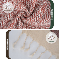 Factory Direct Wholesale Custom Turkish 100% Cotton Beach Towel Oversize Sand-Free Extra Large Light Travel Accessory for Adults