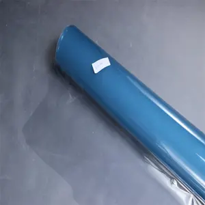 Rollo impermeable caliente película de PVC súper transparente película retráctil PVC hoja holográfica transparente rollo de plástico PVC para formación al vacío