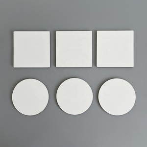 Sous-verres en bois MDF à panneaux durs <span class=keywords><strong>pour</strong></span> Table basse avec Base en liège <span class=keywords><strong>pour</strong></span> la Protection de la Table - Product Image 2
