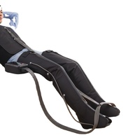 Bottes de compression pour les jambes COSMO Pressure Pulg avec massage multi-modes par roulement, masseur portable pour les jambes avec chaleur et compression